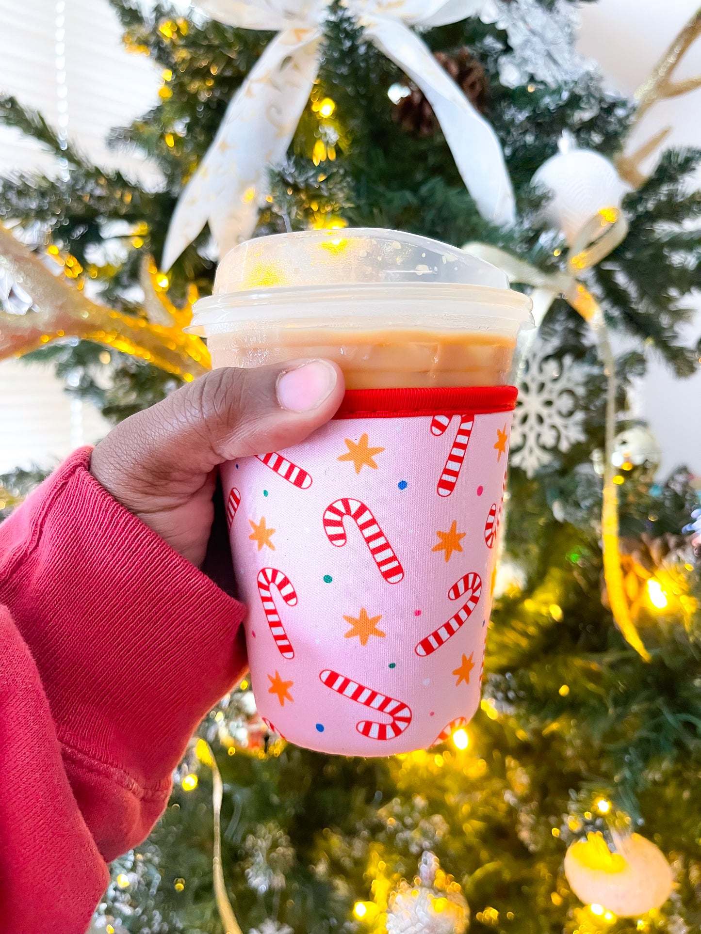Candy Cane Cup Sleeve
